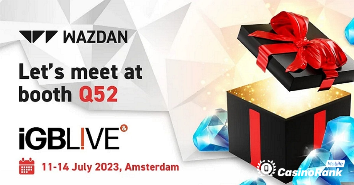 Wazdan Prepares to Unveil Novel Games and Technologies at iGB Live!